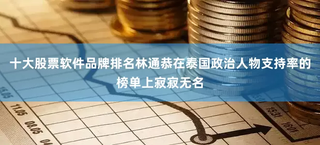 十大股票软件品牌排名林通恭在泰国政治人物支持率的榜单上寂寂无名